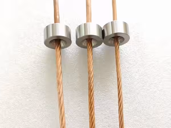 Drawing die structure and material selection
